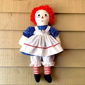 Classic Raggedy Ann Red Head Doll
